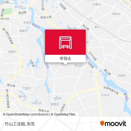 竹山工业园地图