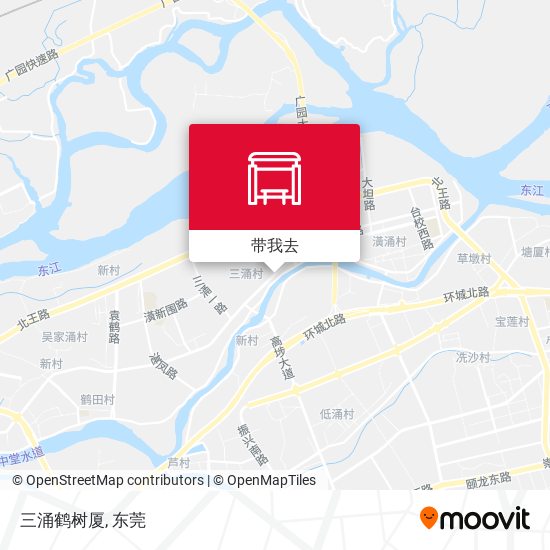 三涌鹤树厦地图