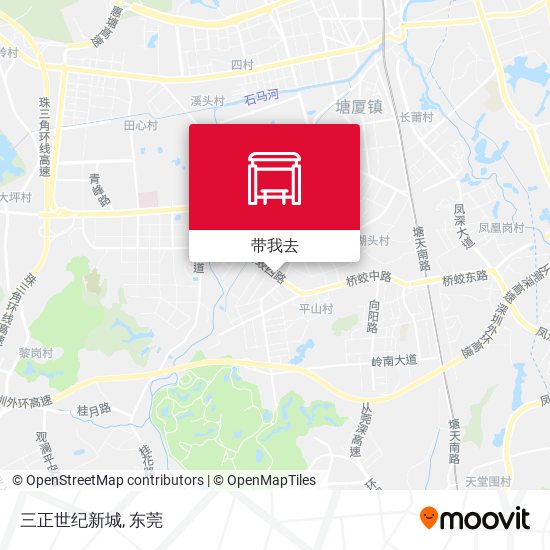 三正世纪新城地图