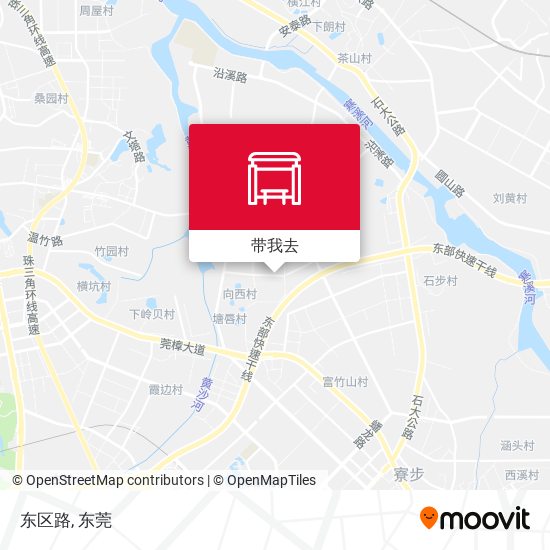 东区路地图