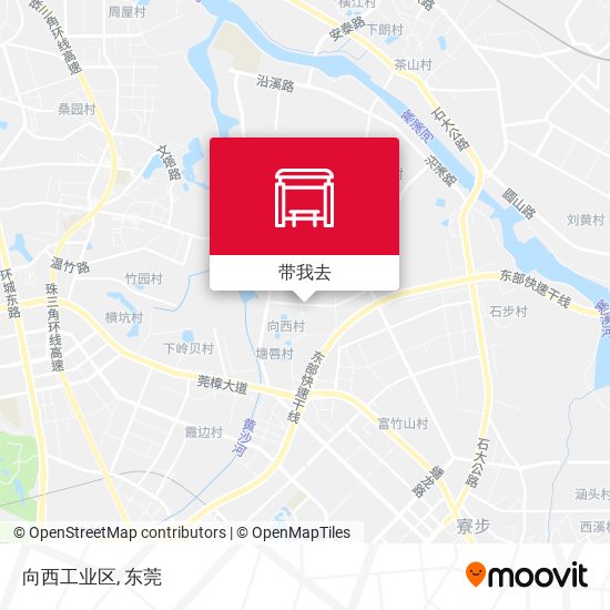 向西工业区地图