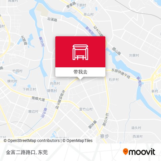 金富二路路口地图