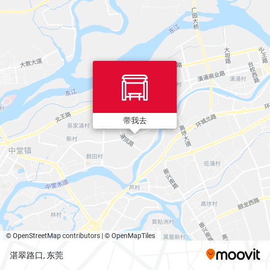 湛翠路口地图