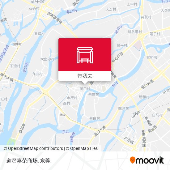 道滘嘉荣商场地图