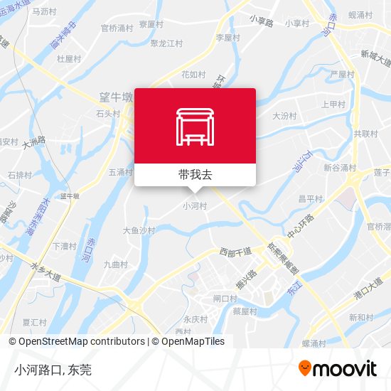小河路口地图