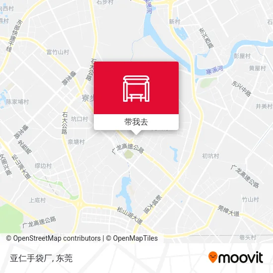 亚仁手袋厂地图