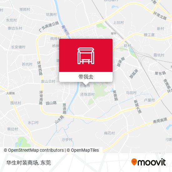 华生时装商场地图