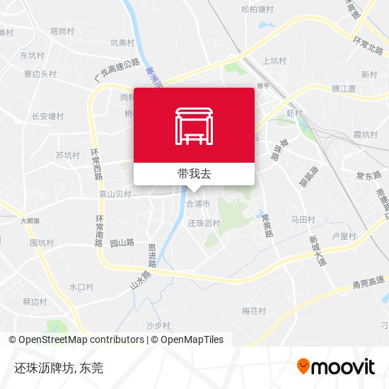 还珠沥牌坊地图