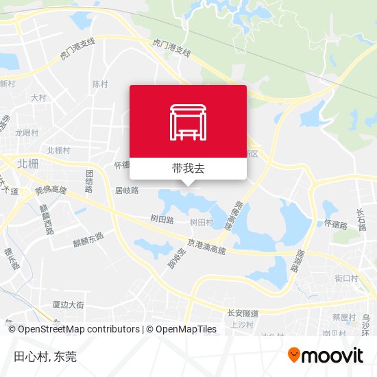 田心村地图