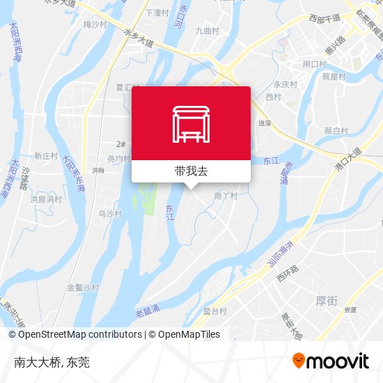 南大大桥地图