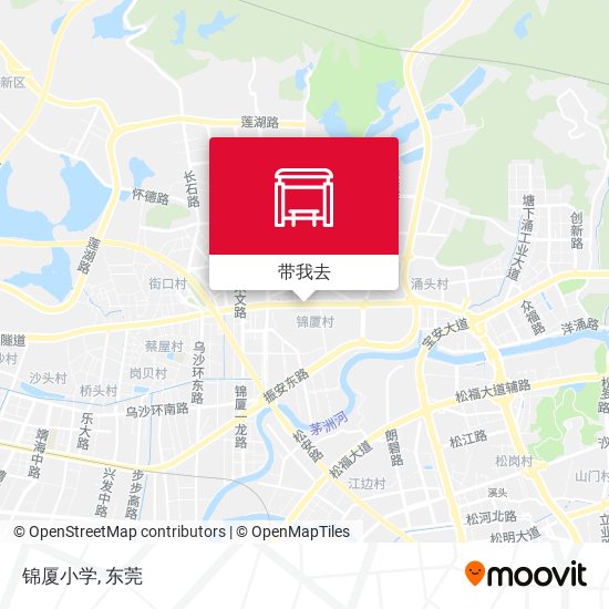 锦厦小学地图