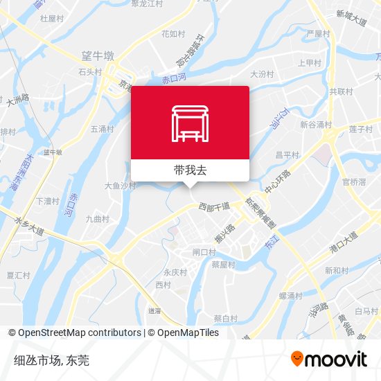 细氹市场地图