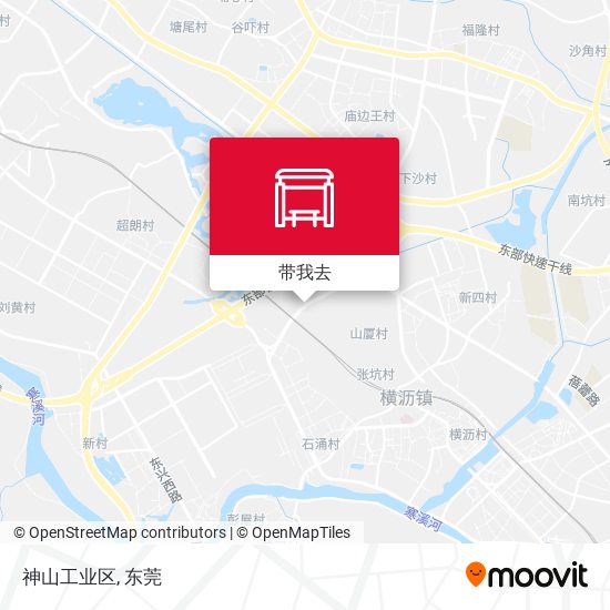 神山工业区地图