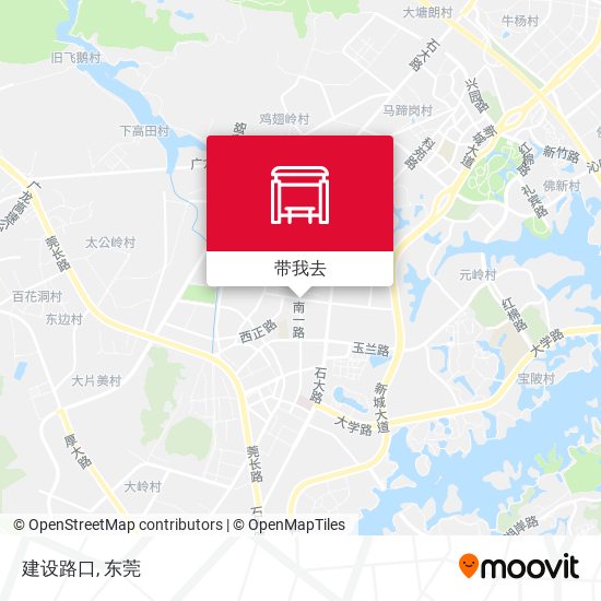 建设路口地图