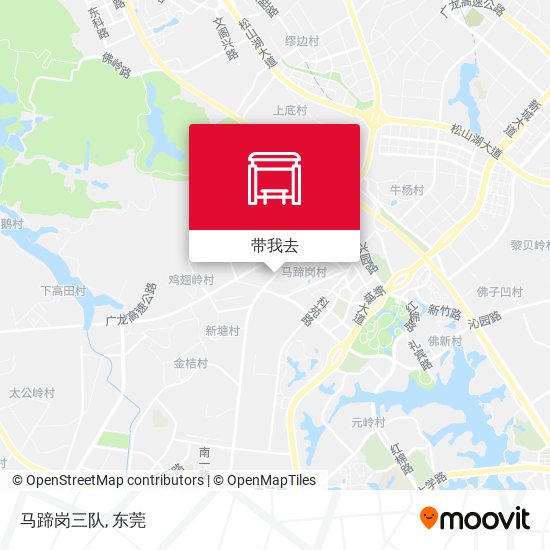 马蹄岗三队地图