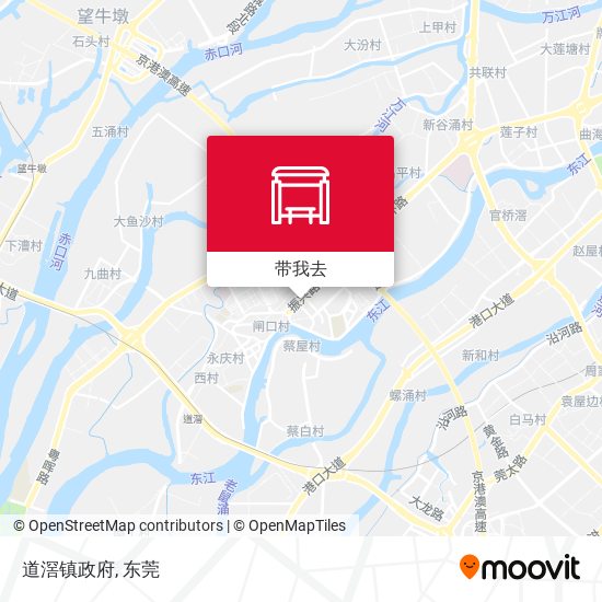 道滘镇政府地图