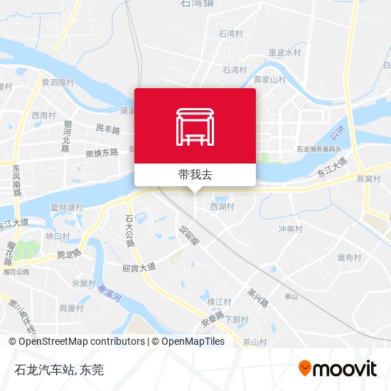 石龙汽车站地图