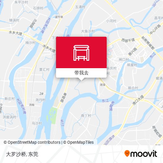 大罗沙桥地图