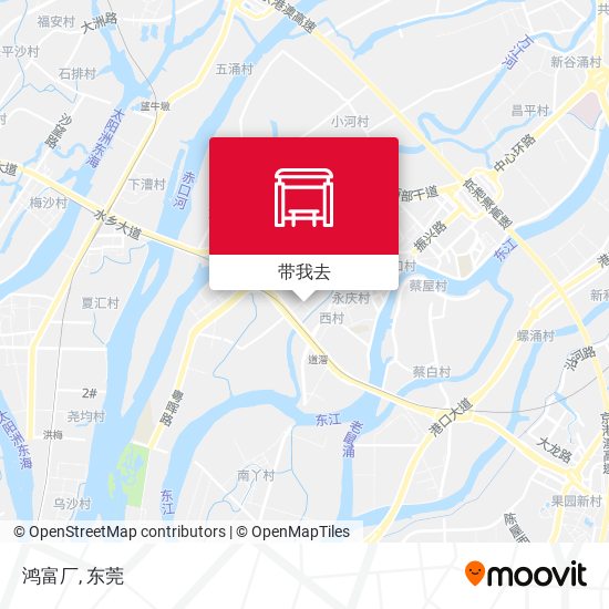 鸿富厂地图