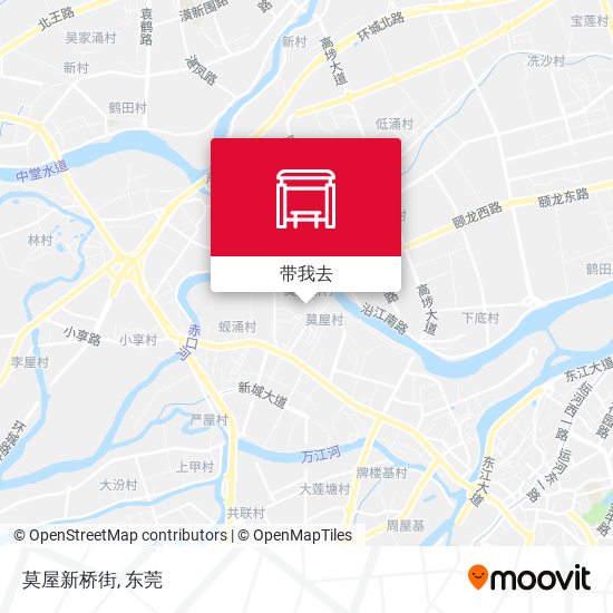 莫屋新桥街地图