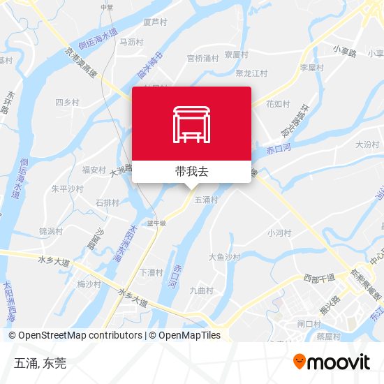 五涌地图