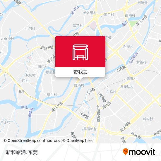 新和螺涌地图