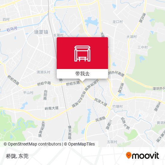 桥陇地图
