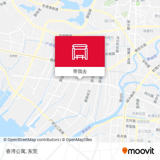 香湾公寓地图
