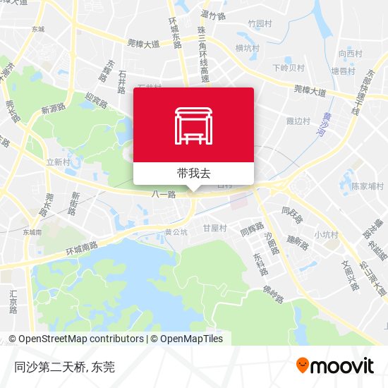 同沙第二天桥地图