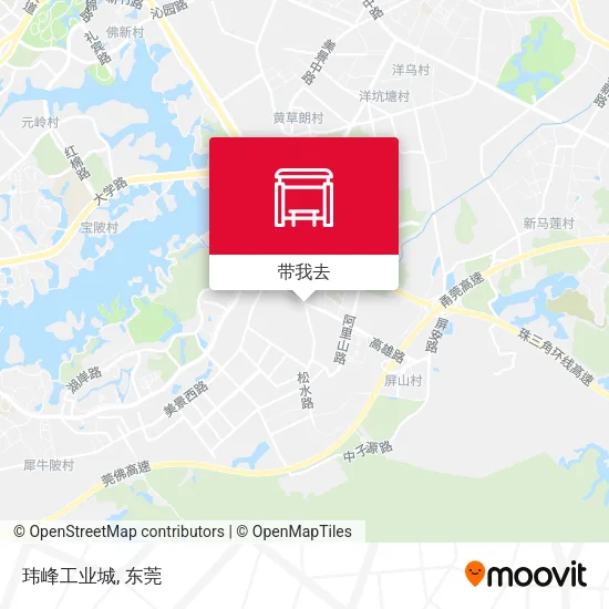 玮峰工业城地图