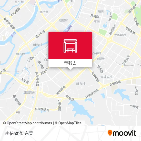 南信物流地图
