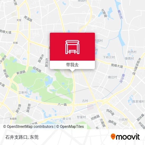 石井支路口地图