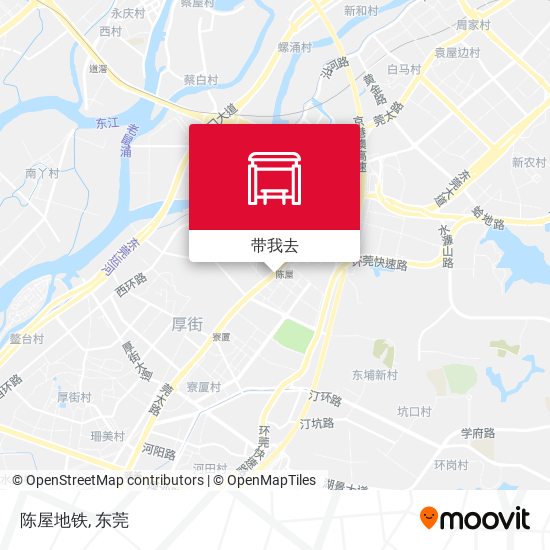 陈屋地铁地图