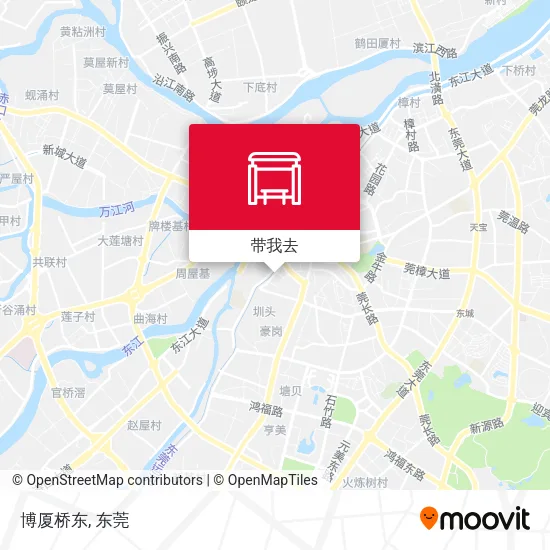 博厦桥东地图