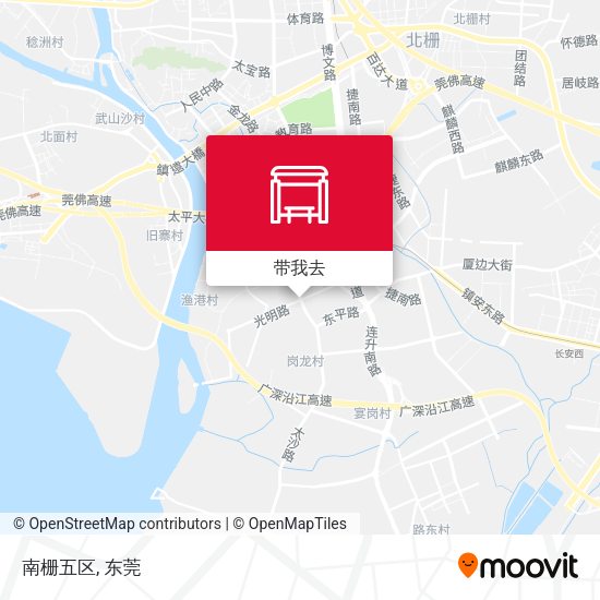 南栅五区地图