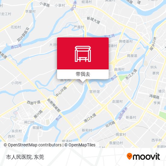 市人民医院地图