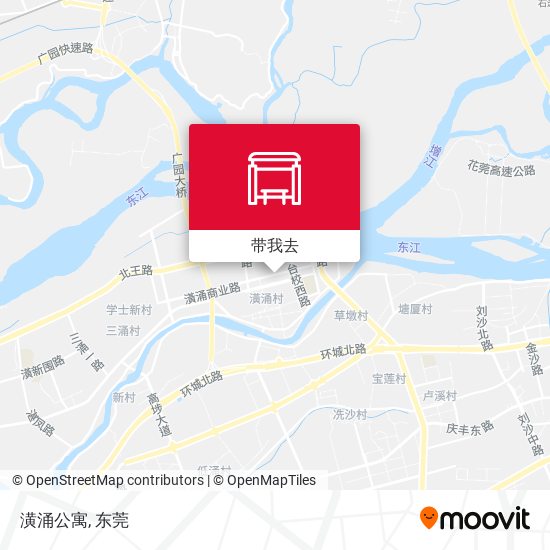 潢涌公寓地图