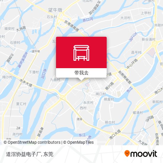 道滘协益电子厂地图