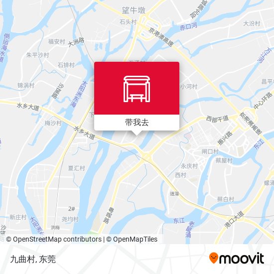 九曲村地图
