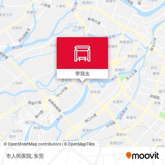 市人民医院地图