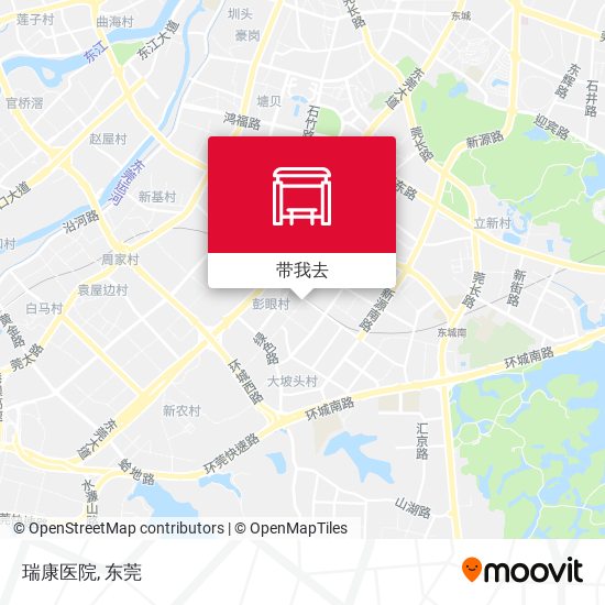 瑞康医院地图