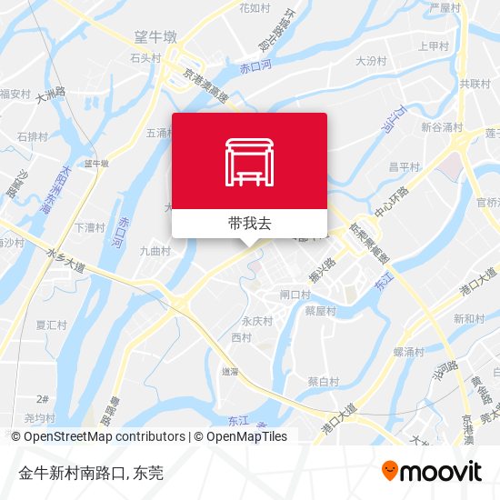 金牛新村南路口地图