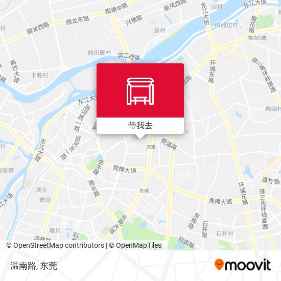 温南路地图