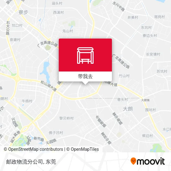 邮政物流分公司地图