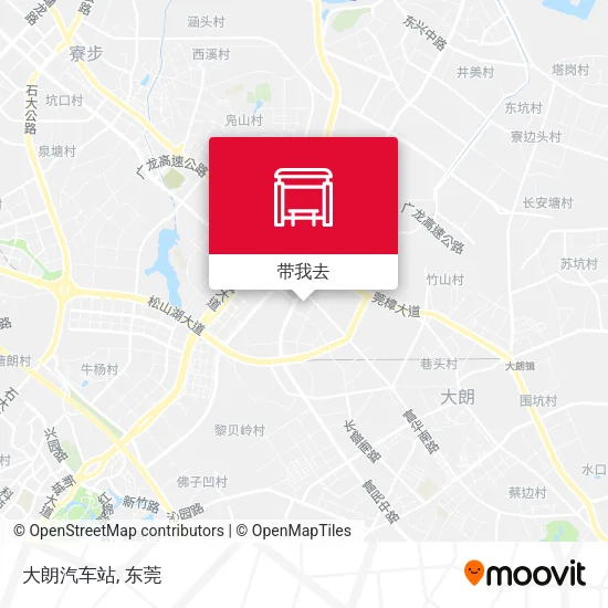 大朗汽车站地图
