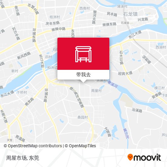 周屋市场地图