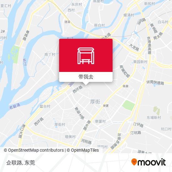 企联路地图