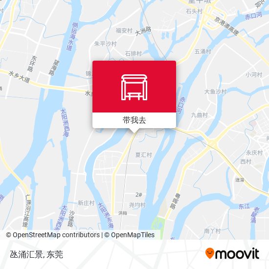 氹涌汇景地图
