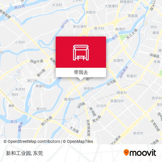 新和工业园地图