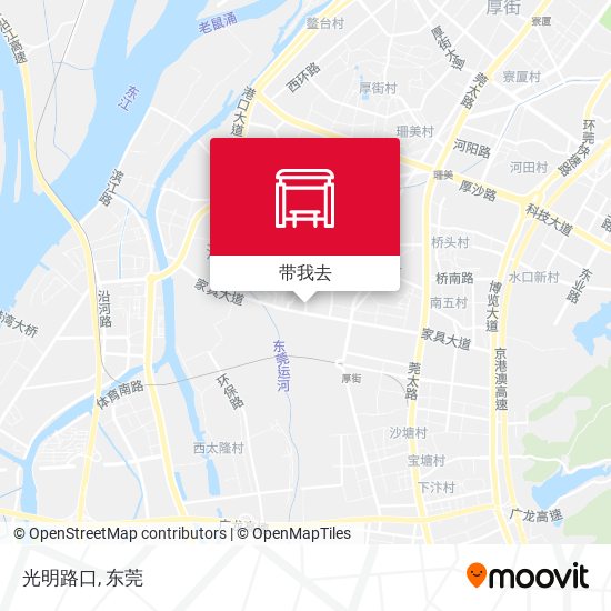 光明路口地图